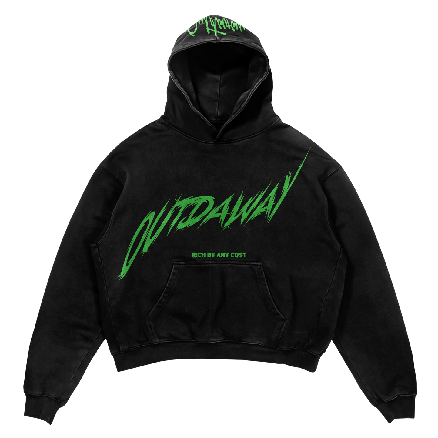 OUTDAWAY "SLIME SEASON" CROPPED HOODIE RESTOCK ONLY
