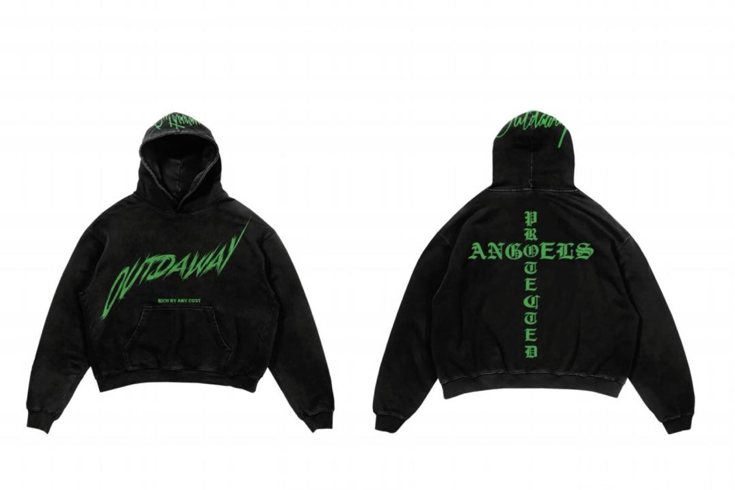 OUTDAWAY "SLIME SEASON" CROPPED HOODIE RESTOCK ONLY